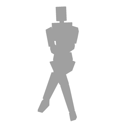 Cute kawaii baddie floating