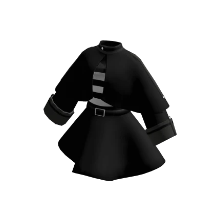 Black Gothic Wednesday Dress Outfit