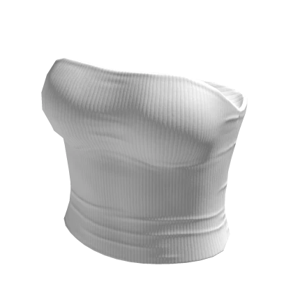 Crop Top White Basic Baby Baddie Tight Tee Shirt