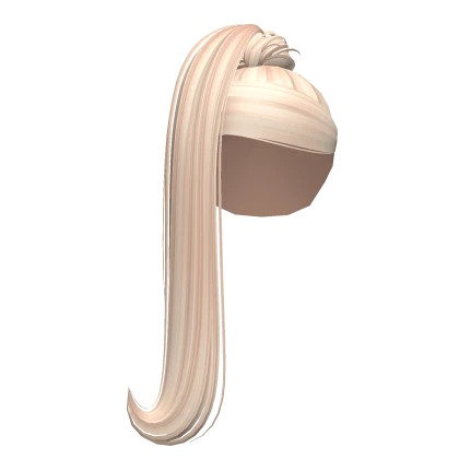 Diva Doll High Ponytail in Platinum
