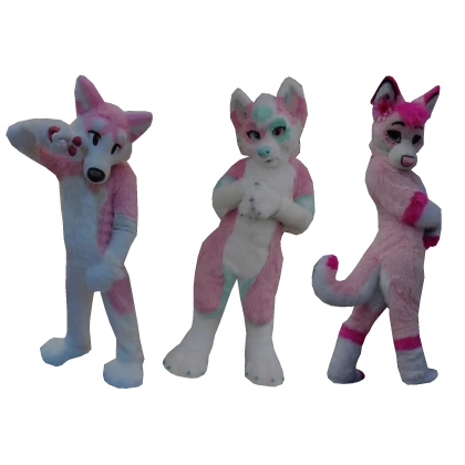 Tuff Pink Furries Furry Cutout Buddy