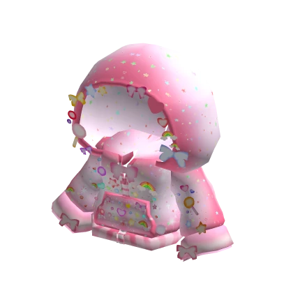 harajuku decora kawaii candy star hoodie