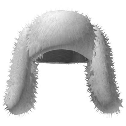 Fur Bunny Hat (White)