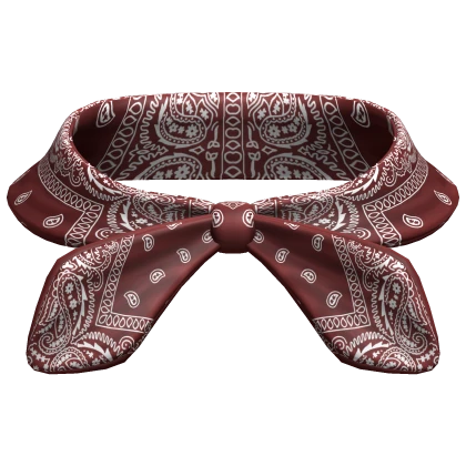 Tied Red Neck Bandana