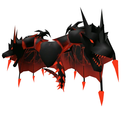 Cartoony Red Void Dragon