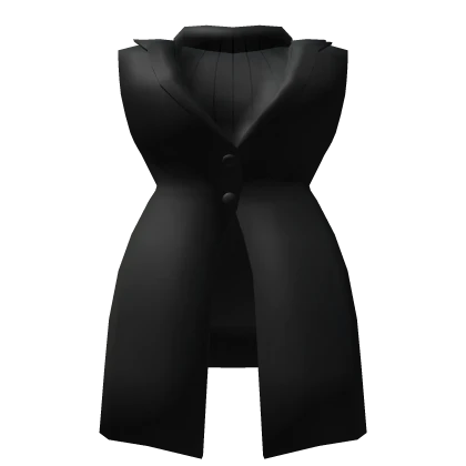 Black R6 Female Mafia Coat