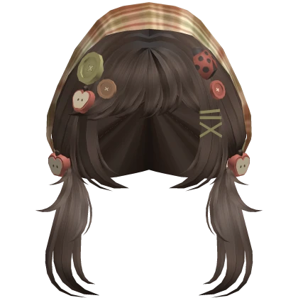 igari cute harajuku mori kei bandana hair (brown)