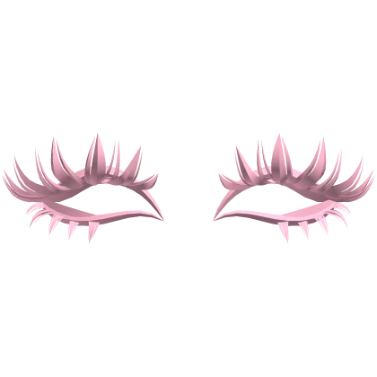 pink lashes