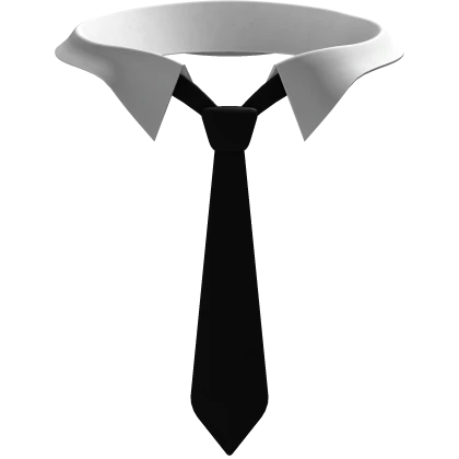 Collar + Black Tie