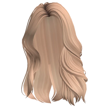 Glamorous Lush Side Parted Waves (Honey Blonde)