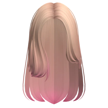 Sweet Graceful Long Elegant Hair (Blonde & Pink)