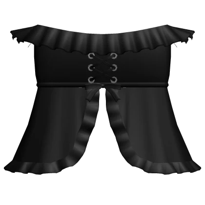 gothic open off shoulder lace dress - black 3.0