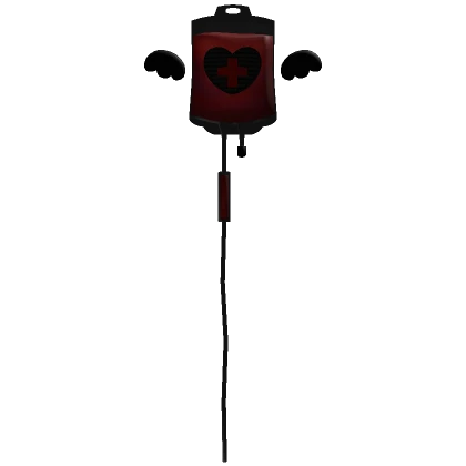 ♡ Dark Nurse Blood Bag Balloon