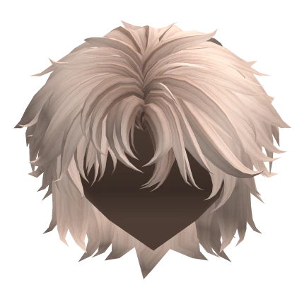 Blonde Messy Wolfcut