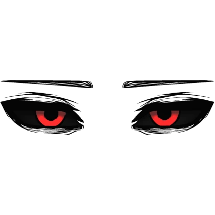 Anime Tired Demon Red Eyes