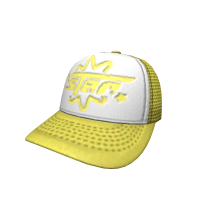 STAR TRUCKER CAP -- YELLOW