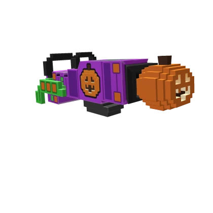 8-Bit Pumpkin Launcher