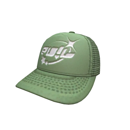 EV!L TRUCKER CAP -- SAGE