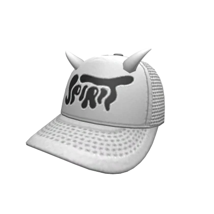 SPIRIT HORNED CAP -- WHITE