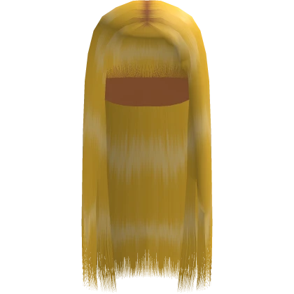 Yellow Buss-Down with Chinese Bang