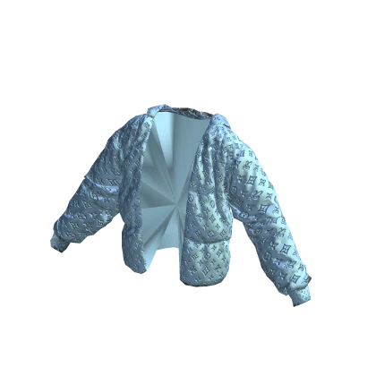 Designer Puffer Jacket Blue