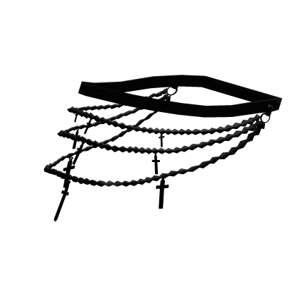 Black Shoulder Crosses 3.0