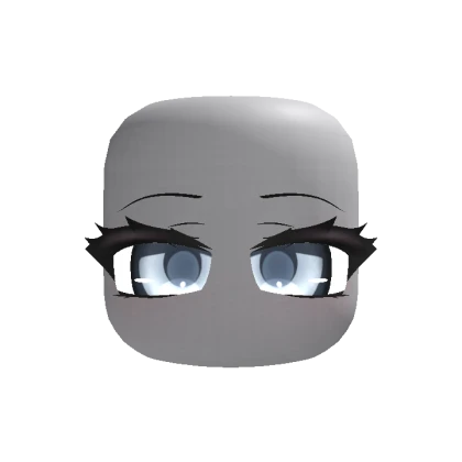Chibi Relaxed Cat Eyes - Grey