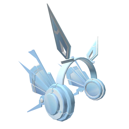Pastel Blue Wing Headphones