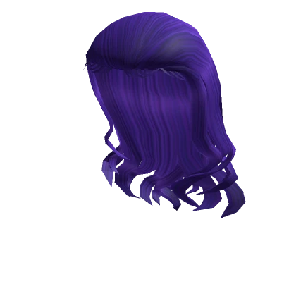 Shadow High Uma's Long Purple Hair with Curls