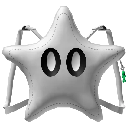 Backpack White star Following Glowing Eyes yk2 1.0