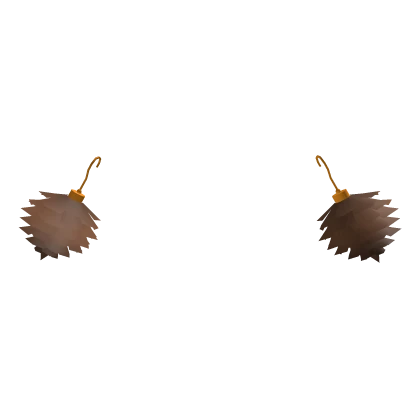 Pinecone Earrings