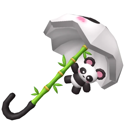 Bamboo Panda Umbrella