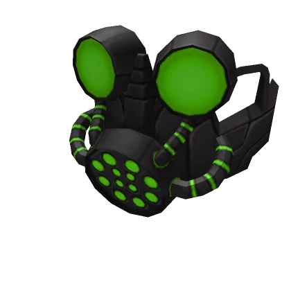 Green Void Gas Mask