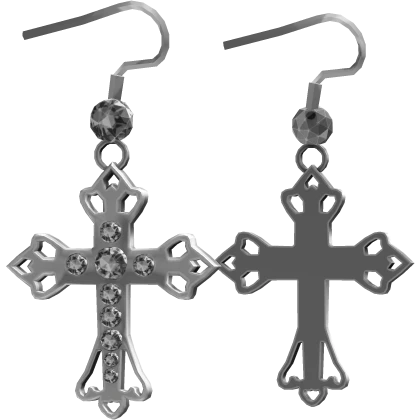 Y2k Cross Earrings