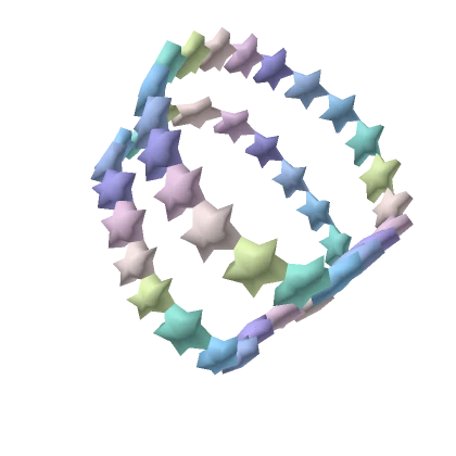 Pastel Star Bracelet (3.0) Left