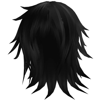 Layered Scene Emo Messy Hair 3.0 (black)