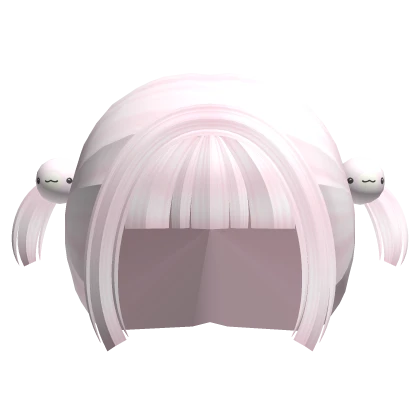 ♡꒰ cute pink silly seal pigtails