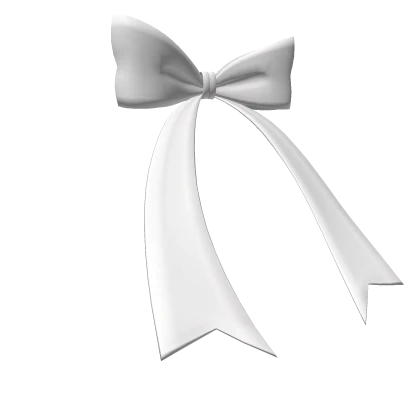 White Waist Skirt Bow