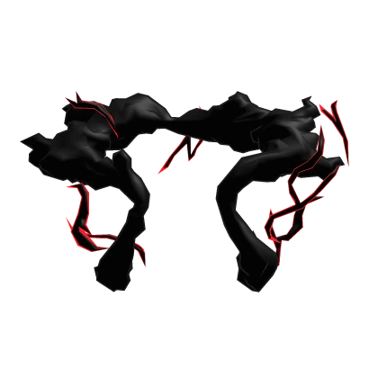 Black Anime Cloud Lightning Aura