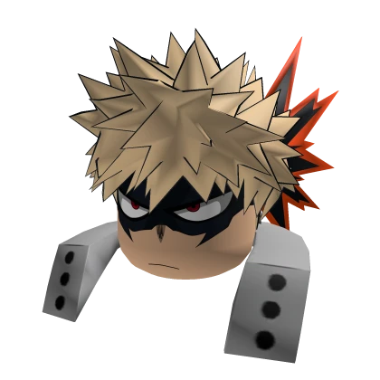 Katsuki Bakugo Head My Hero Academia