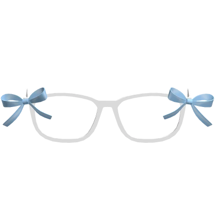 Lana Bow Glasses (Light Blue)