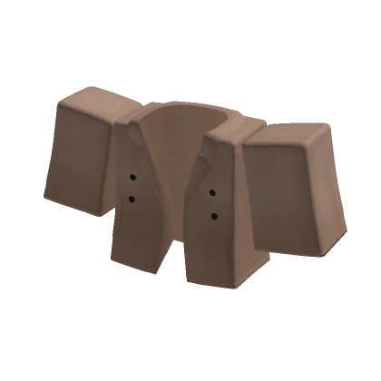 [1.0] Beige Buttoned Coat