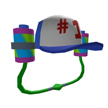 Spongebob drinking Soda hat