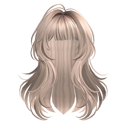 Platinum Blonde Cute Layered Hair