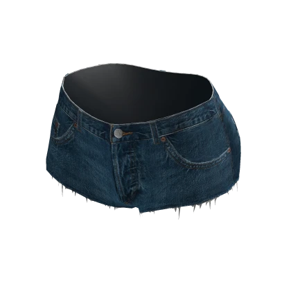 Dark Wash Denim Shorts