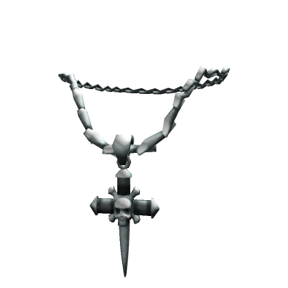 Y2K Emo Skull Necklace 3.0