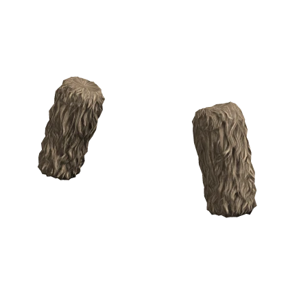 ⨾ Brown Fur Arm Winter Warmers