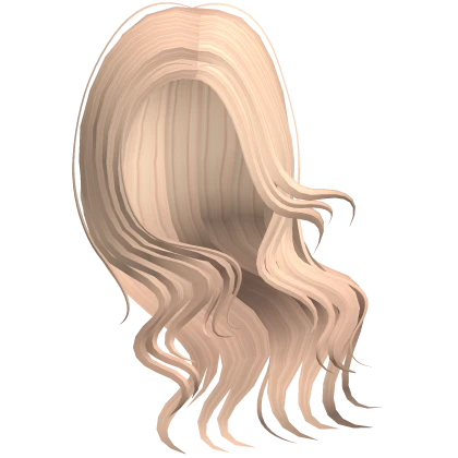ʚɞ Windy Blonde Wavy Girl Hair