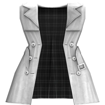 Trench Coat - White [1.0 Girl Torso]