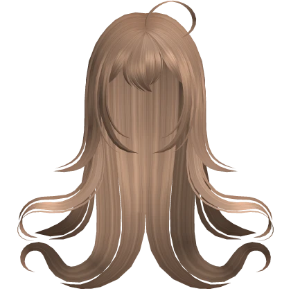 kawaii swirly ghost hair in ginger